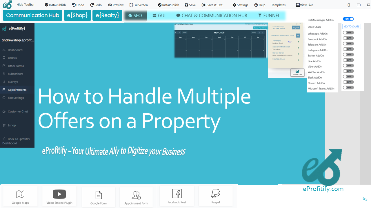 How to Handle Multiple Offers on a Property